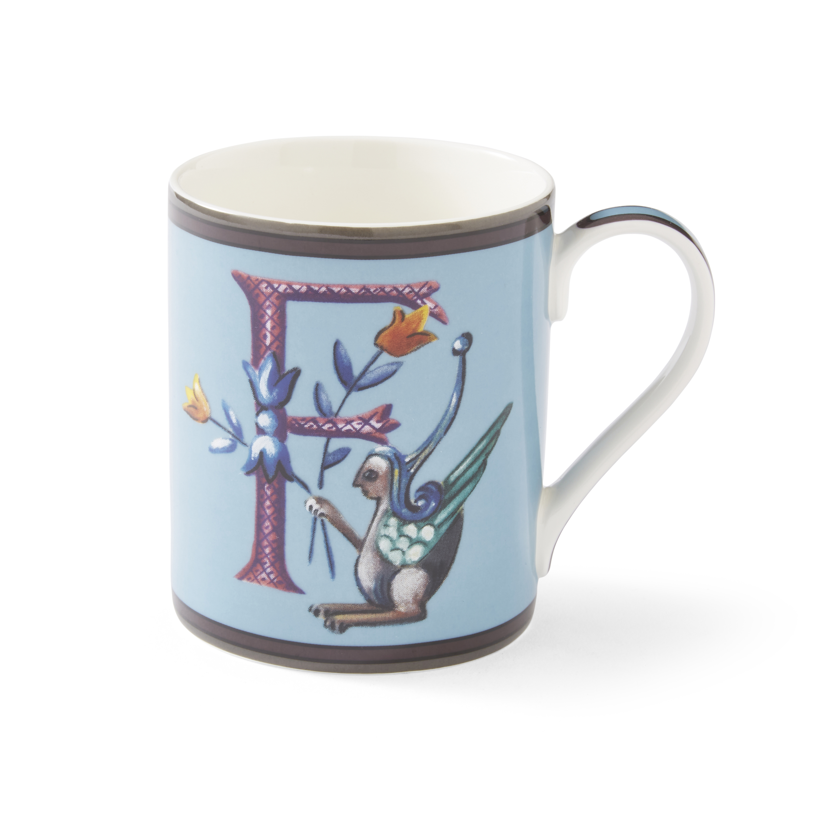 Kit Kemp Alphabet Mug F image number null